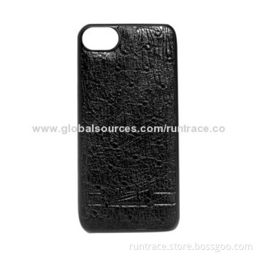 Back cover for iPhone 5C, made of high-end PU leather, animal grain series, scale pattern